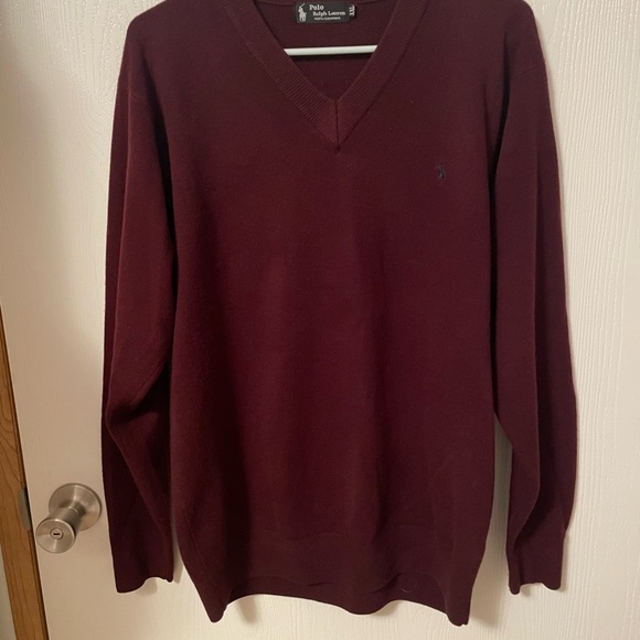 Vintage Polo Ralph Lauren 100% Cashmere Men's Sweater SZ XXL (see measurements)